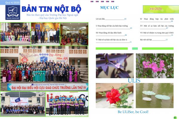 Bản tin nội bộ Quý IV/2020