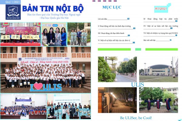 Bản tin nội bộ Quý I/2021