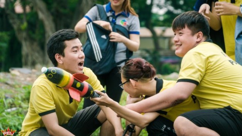 CLB Cóc Sài Gòn cũng nhiệt tình tham gia cuộc thi không kém