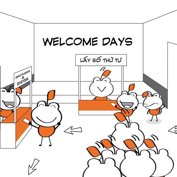 “Du hành” Welcome Days với hộ chiếu K13 TP.HCM