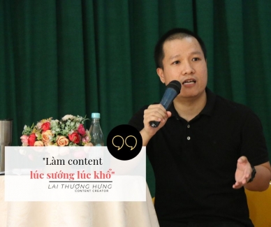 Lai Thượng Hưng bật mí những điều thú vị về nghề “Content Creator” cùng sinh viên trường F