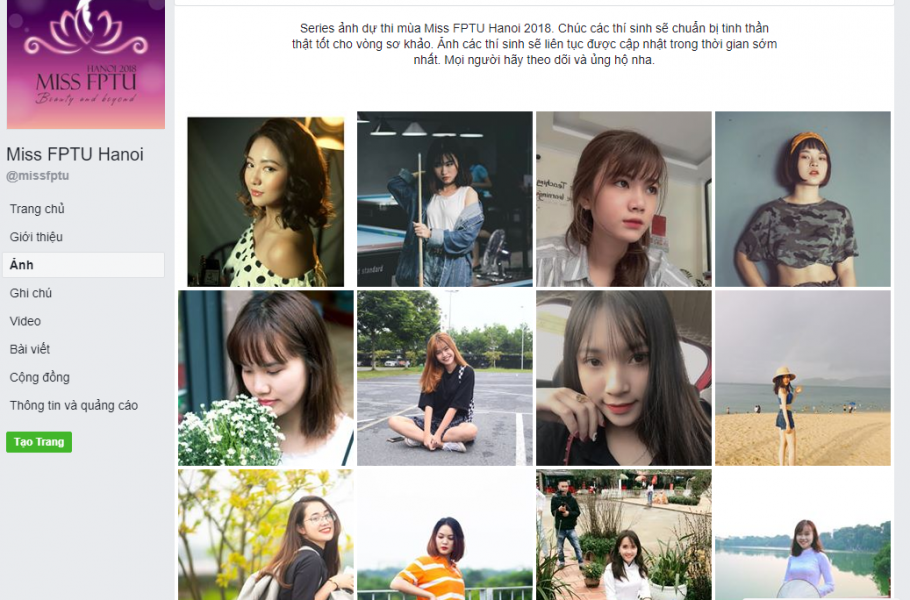 Lộ diện danh sách người đẹp tranh vị trí Hoa Khôi Hola