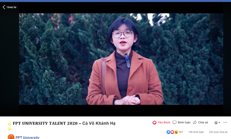 Cà Võ Khánh Hạ: “Học bổng tài năng là khởi đầu cho ước mơ của mình!”