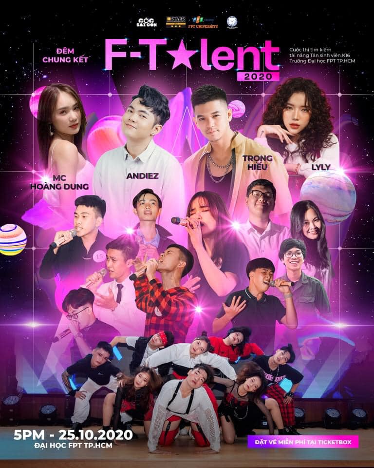 Bùng nổ tài năng đêm chung kết F-Talent 2020