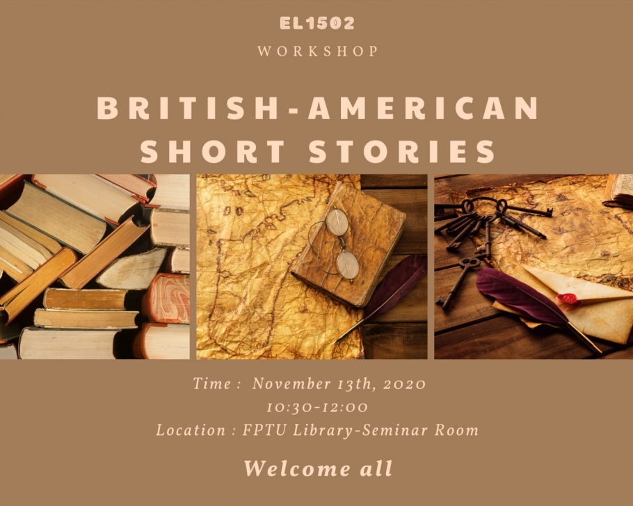 Trải nghiệm Workshop “British-American Short Stories” cùng sinh viên ngôn ngữ Anh