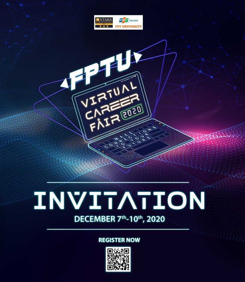 FPTU Job Fair 2020 trở lại trên nền tảng trực tuyến với hơn 50 doanh nghiệp tham gia