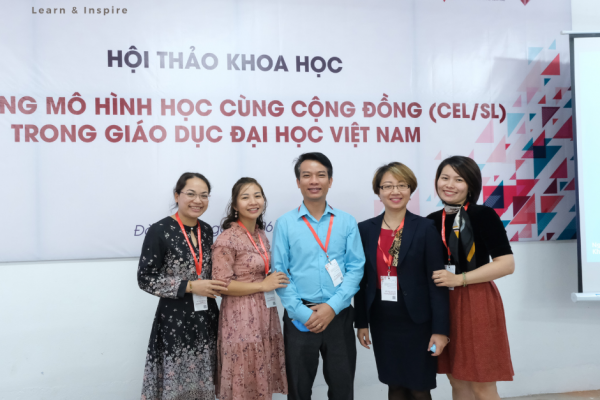 Đoàn cán bộ ULIS tham dự hội thảo “Ứng dụng mô hình học cùng cộng đồng trong giáo dục đại học Việt Nam”