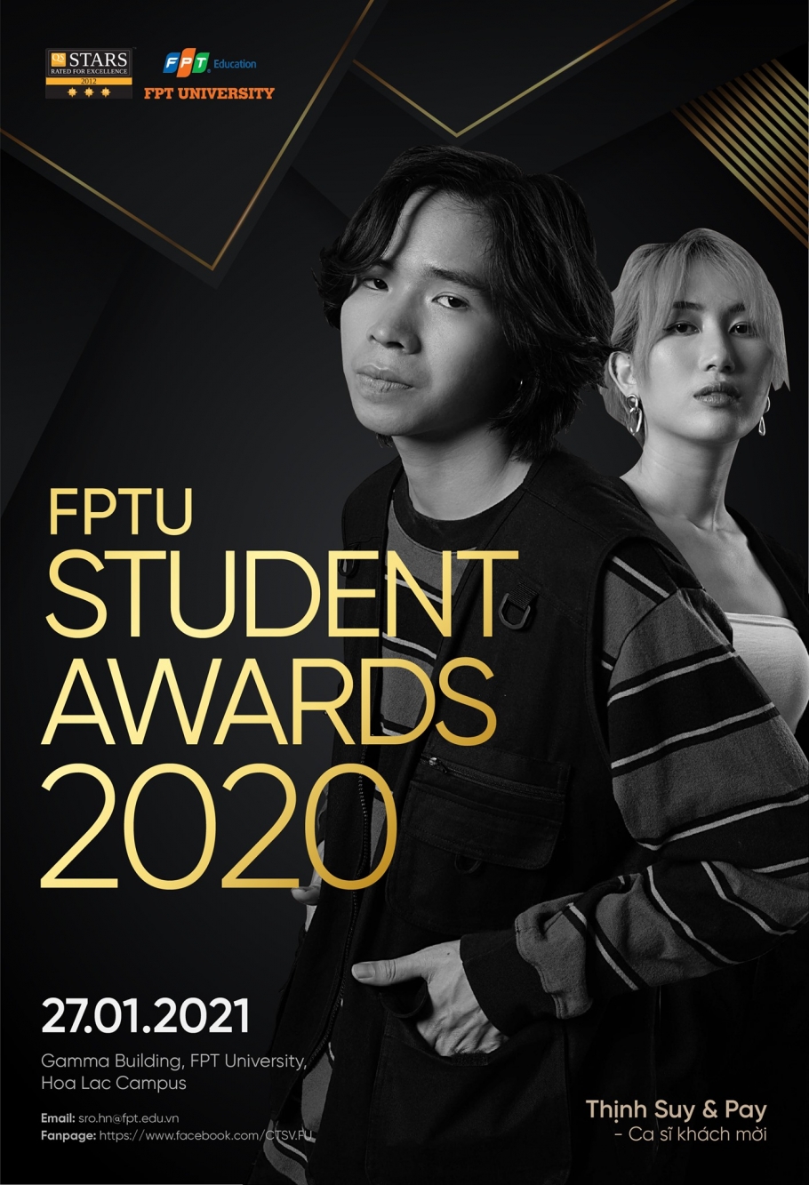 Lễ tôn vinh FPTU Student Award 2020 mang concept mới