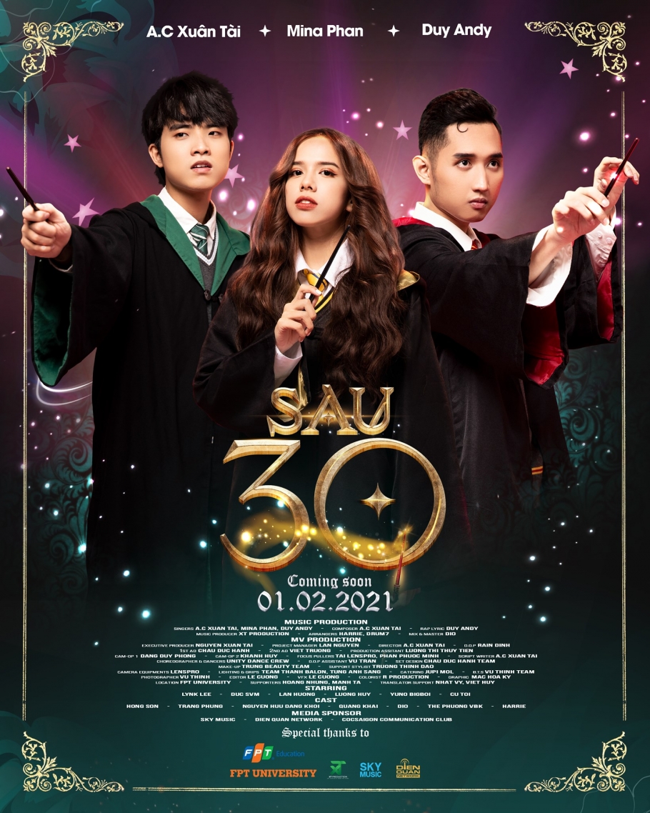 Công chiếu online MV “Sau 30” do AC Xuân Tài thực hiện tại ĐH FPT TP. HCM