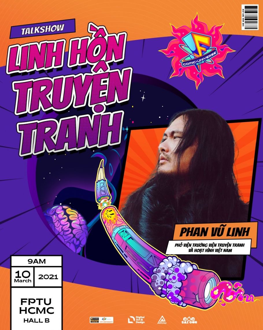 Talkshow “Linh hồn truyện tranh” cùng họa sĩ Phan Vũ Linh
