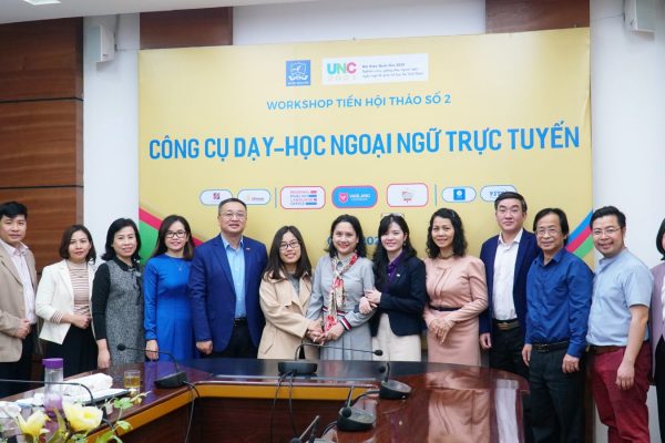 [UNC2021] Tổ chức workshop tiền hội thảo về Công cụ dạy học ngoại ngữ trực tuyến