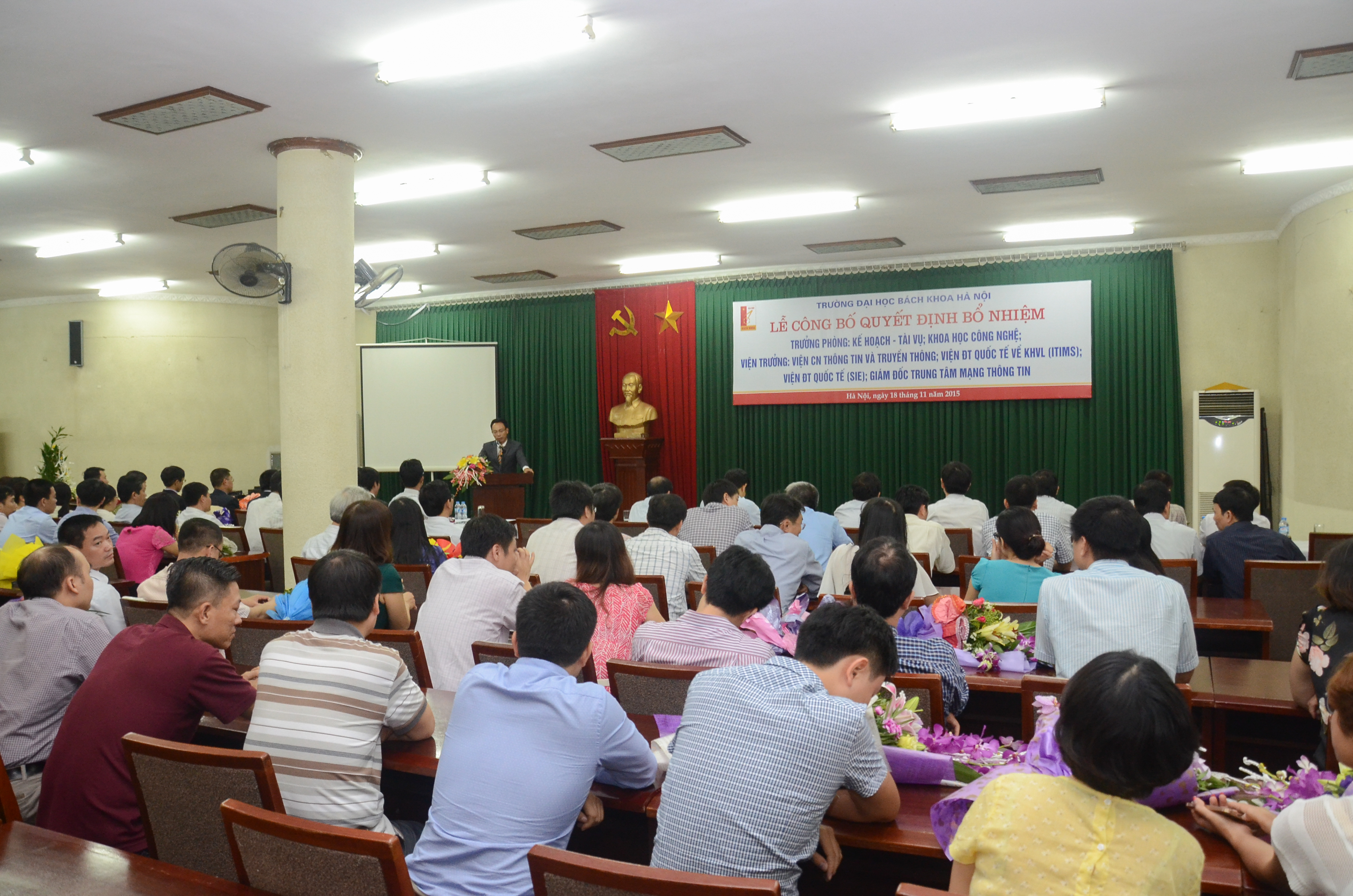 Lễ công bố Quyết định bổ nhiệm Trưởng các đơn vị đợt 4 năm 2015