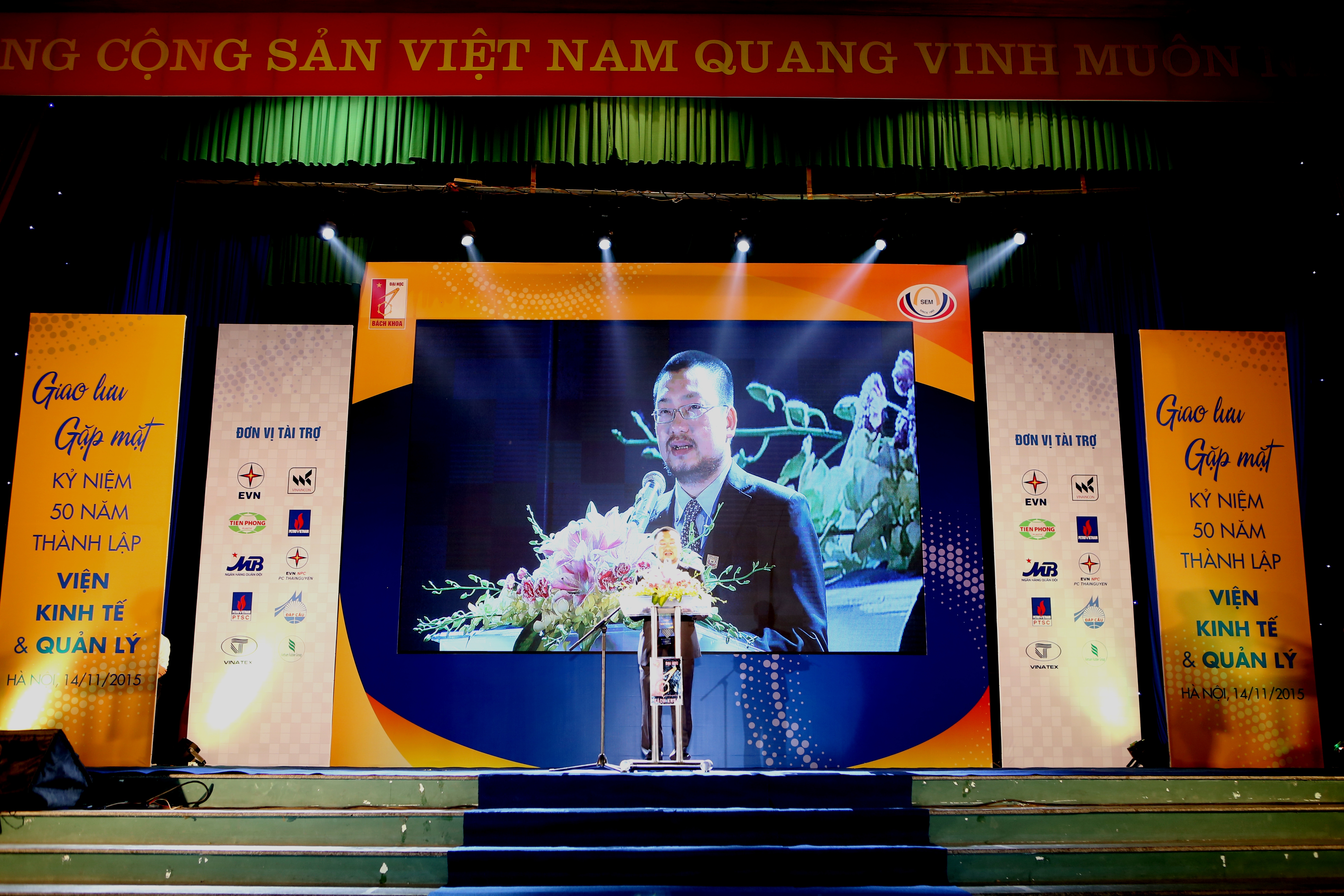 Chương trình giao lưu và gặp mặt kỷ niệm 50 năm thành lập Viện Kinh tế & Quản lý - Trường Đại học Bách Khoa Hà Nội