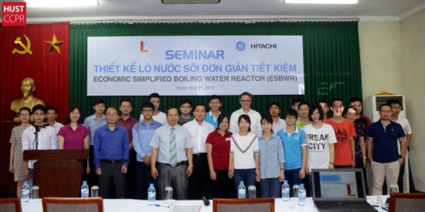 Sinh viên ĐHBK Hà Nội tiếp cận kiến thức công nghệ tiên tiến lò phản ứng hạt nhân nước sôi