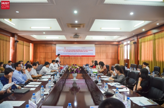Đoàn chuyên gia của HCERES (Pháp) triển khai khảo sát sơ bộ tại Trường ĐHBK Hà Nội