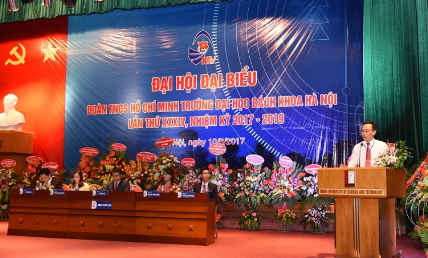 Đại hội Đại biểu Đoàn TNCS Hồ Chí Minh Trường ĐHBK Hà Nội lần thứ XXXIV, nhiệm kỳ 2017 – 2019