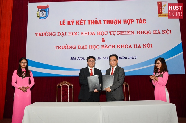 Bước phát triển mới trong quan hệ giữa ĐH Bách khoa Hà Nội và ĐH Khoa học Tự nhiên – ĐHQG Hà Nội