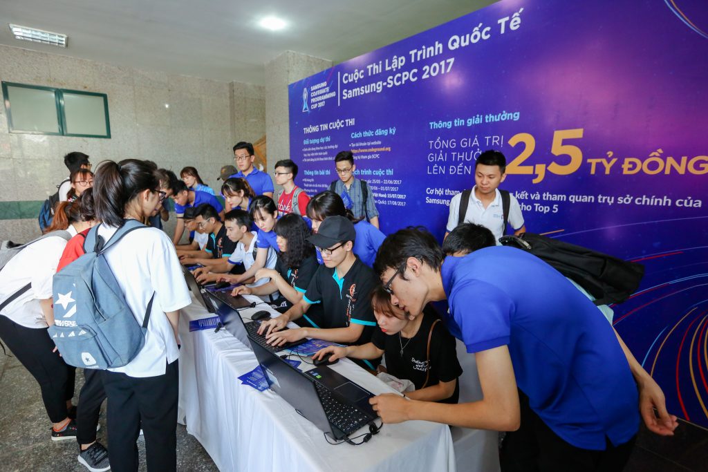 Sinh viên Bách khoa giành giải cao tại Cuộc thi lập trình quốc tế Samsung – SCPC 2017