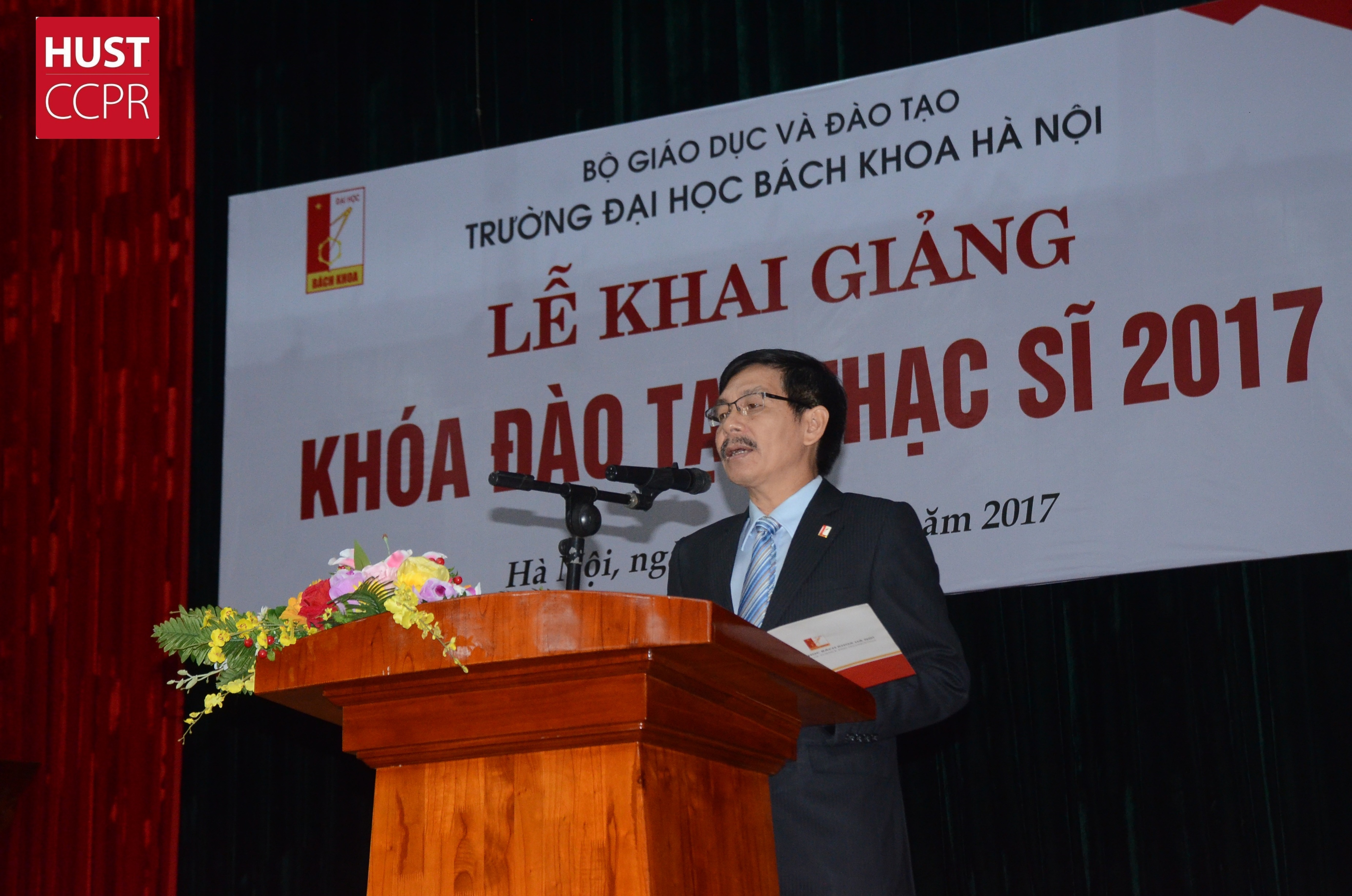 Lễ khai giảng khóa đào tạo thạc sĩ đợt 2 năm 2017