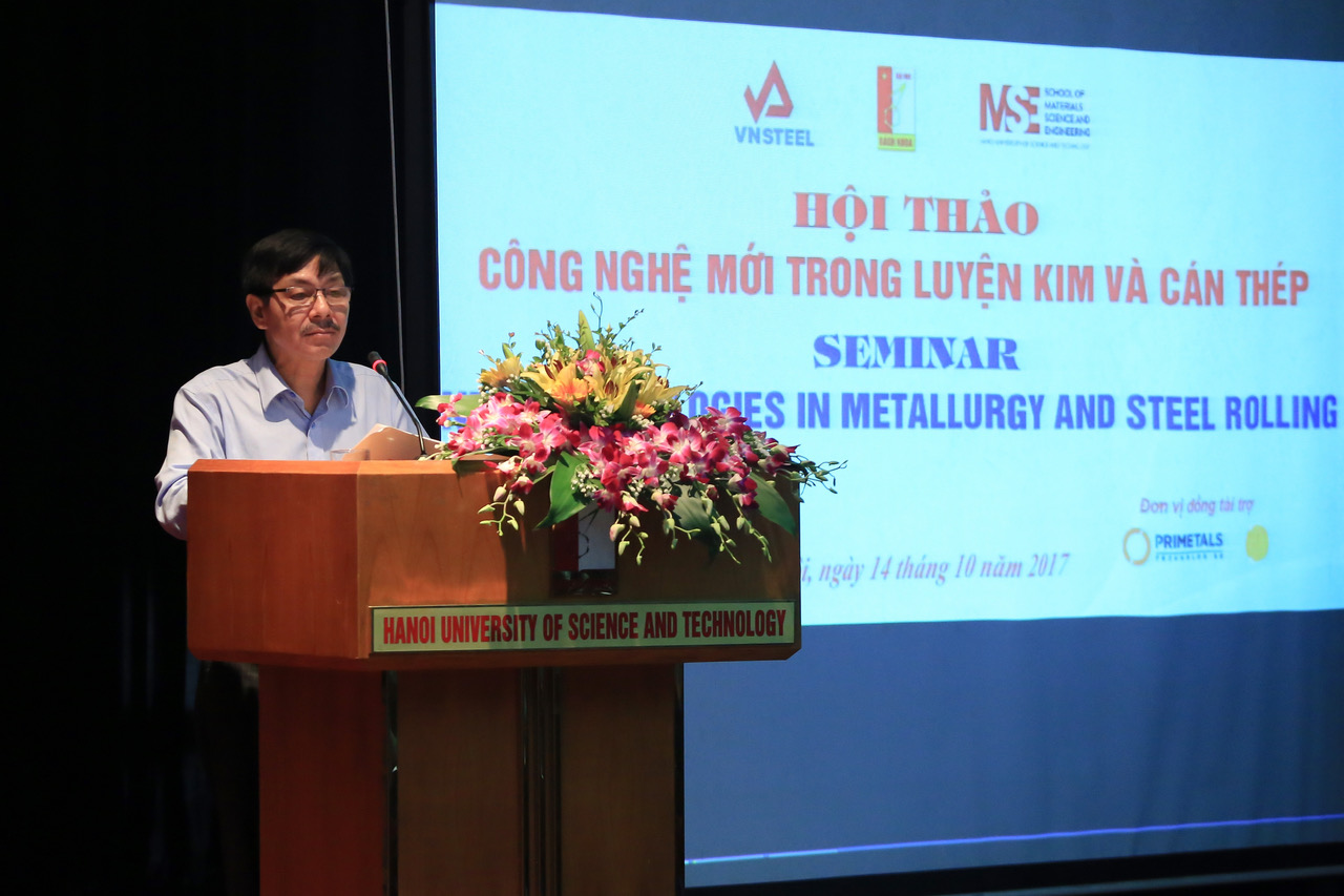 Hội thảo công nghệ mới trong luyện kim và cán thép