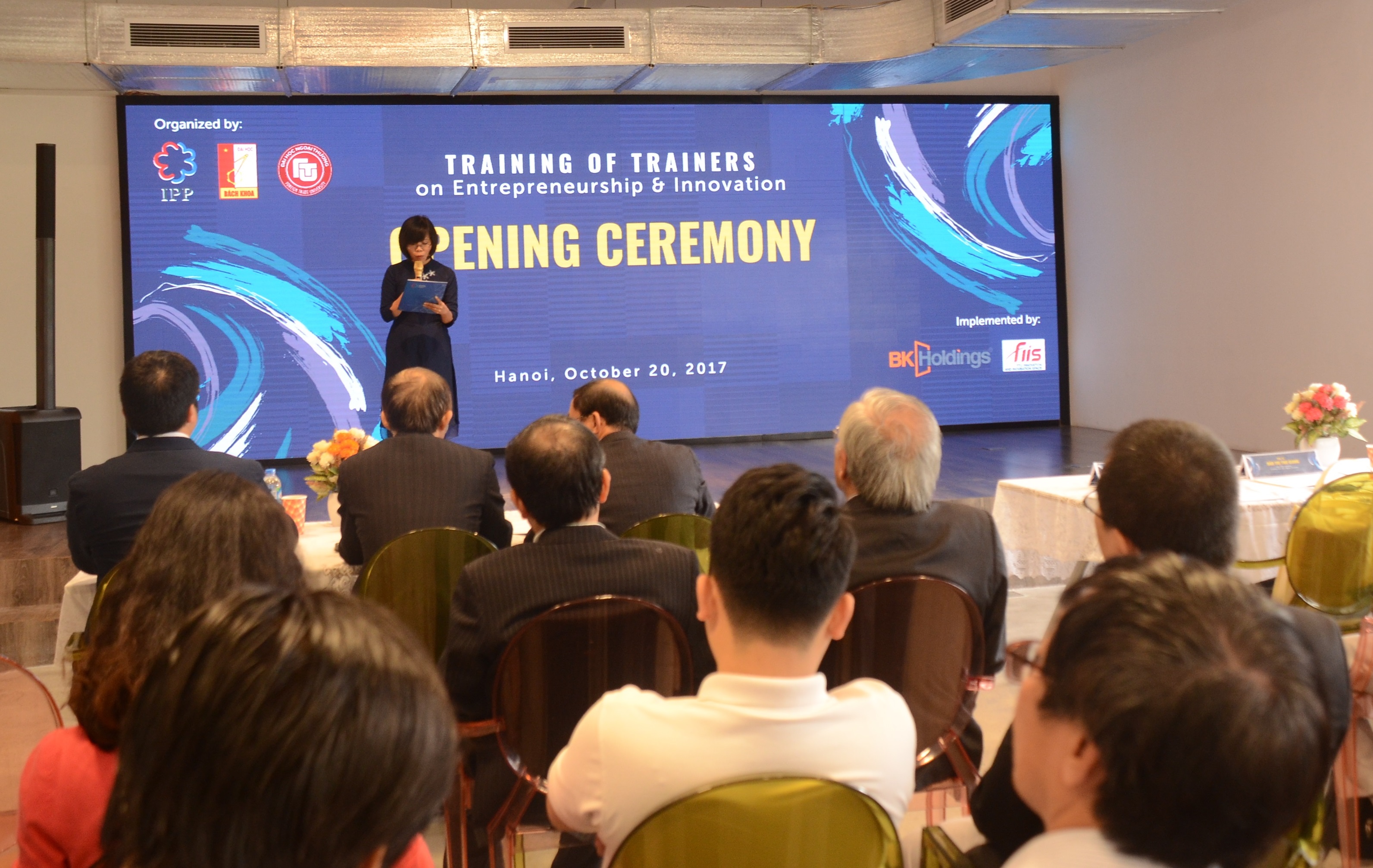 37 giảng viên tham gia khóa đào tạo giảng viên đổi mới sáng tạo và khởi nghiệp (ToT2)