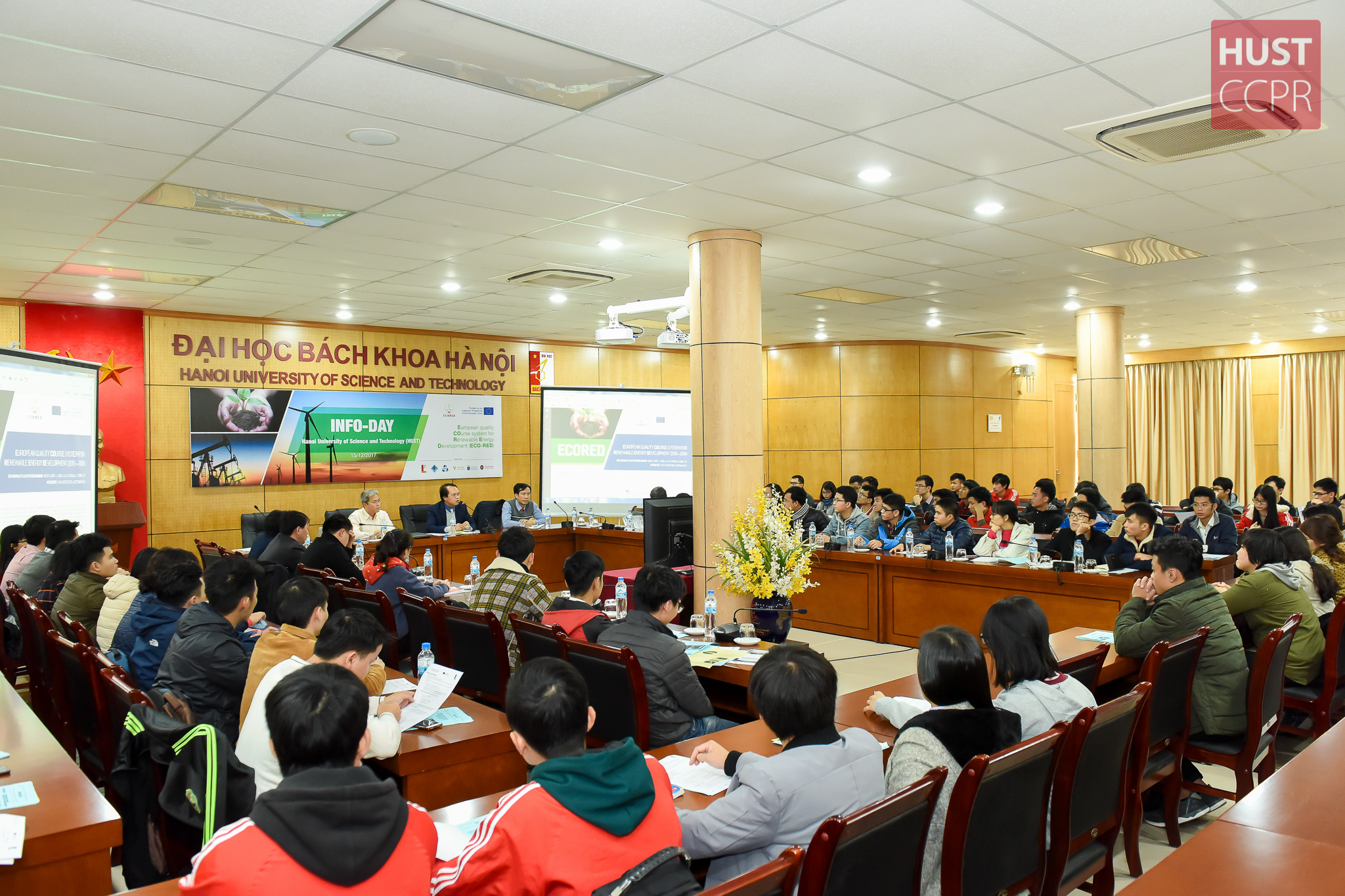 Buổi giới thiệu thông tin – Dự án ECORED, Chương trình Erasmus+ KA2