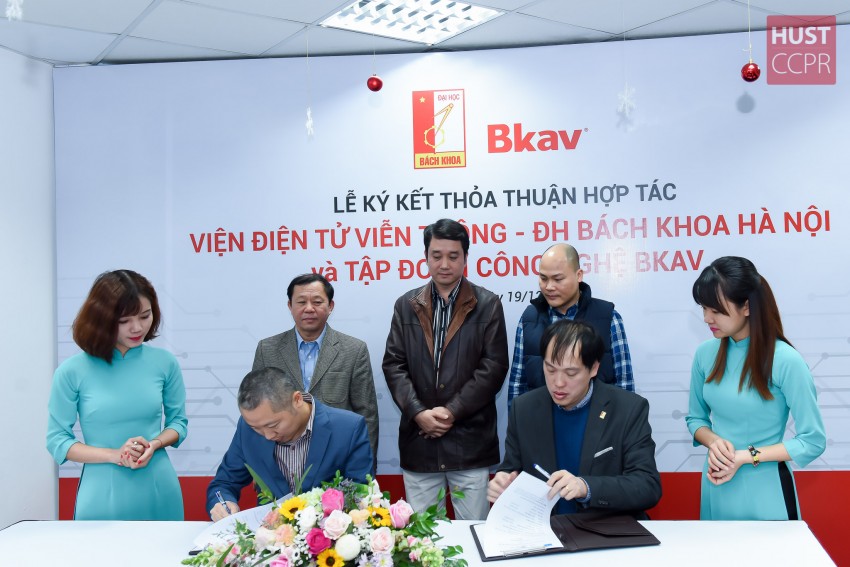 Viện Điện tử Viễn thông - Trường ĐHBK Hà Nội hợp tác với Bkav phát triển công nghệ cao cho smartphone