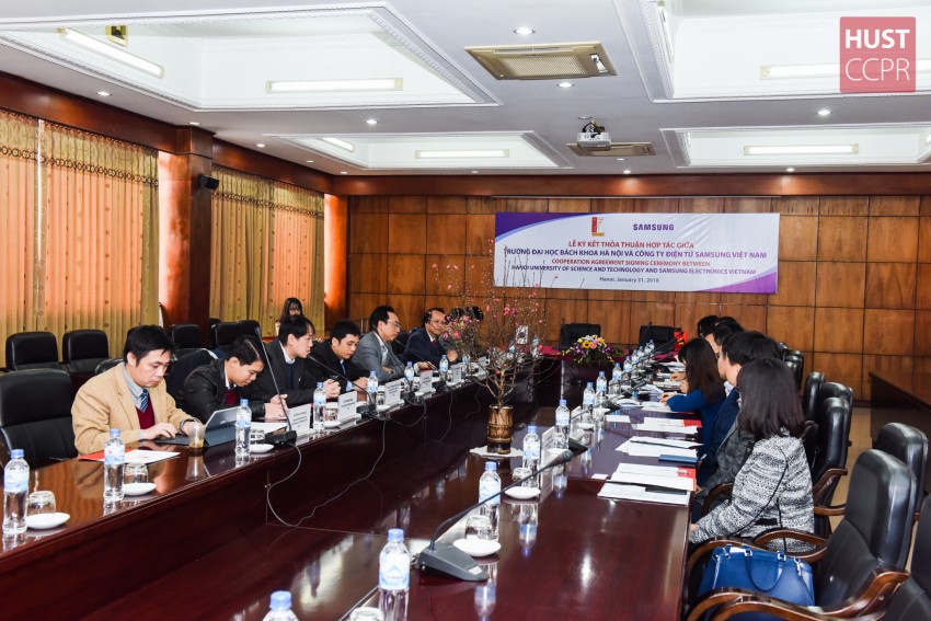 Trường ĐHBK Hà Nội nâng tầm hợp tác với Công ty TNHH Điện tử Samsung Việt Nam