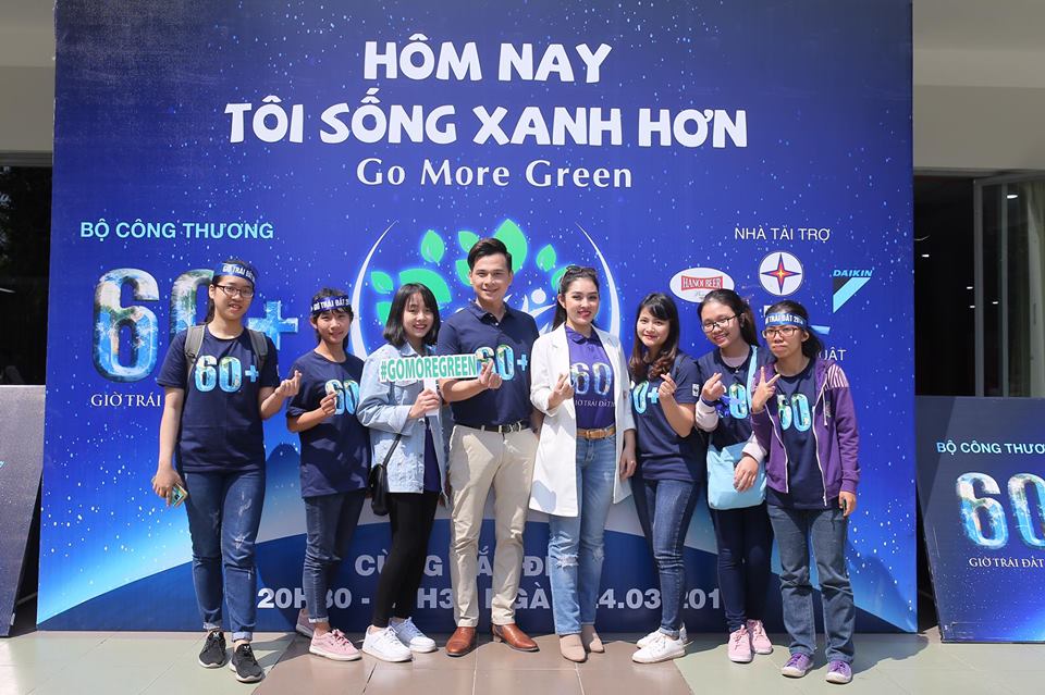 Chiến dịch Giờ Trái đất 2018 – Hôm nay tôi sống xanh hơn