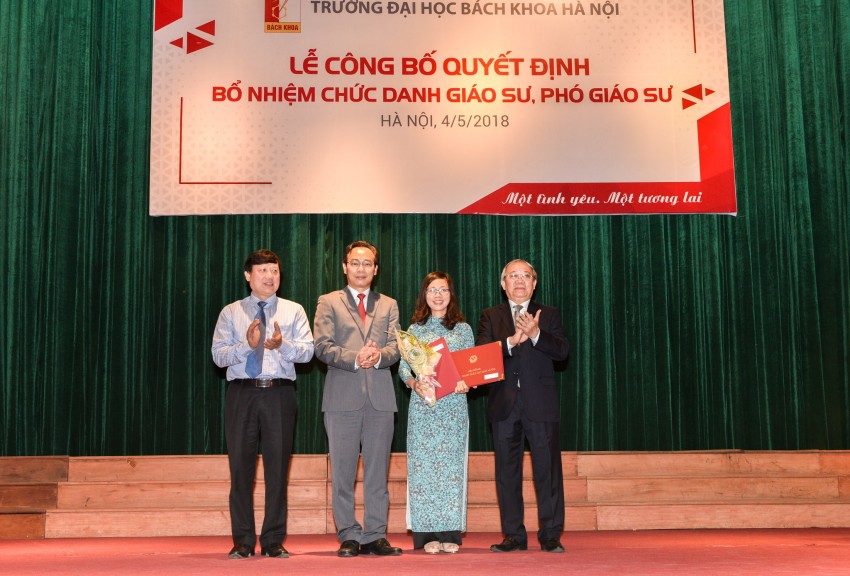Lễ công bố Quyết định bổ nhiệm chức danh Giáo sư, Phó Giáo sư năm 2017