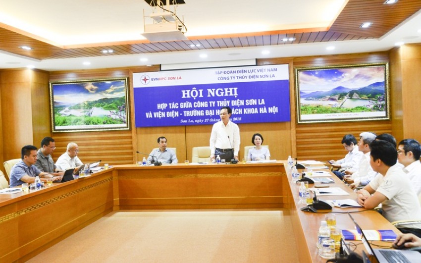 Đẩy mạnh hợp tác giữa Trường ĐHBK Hà Nội và Công ty Thủy Điện Sơn La
