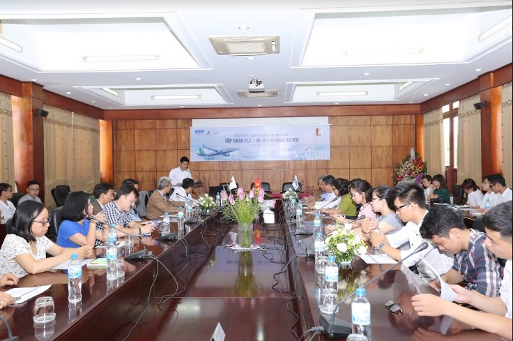 Trường ĐHBK Hà Nội đặt viên gạch đầu tiên trong hợp tác với Hãng hàng không Bamboo Airways