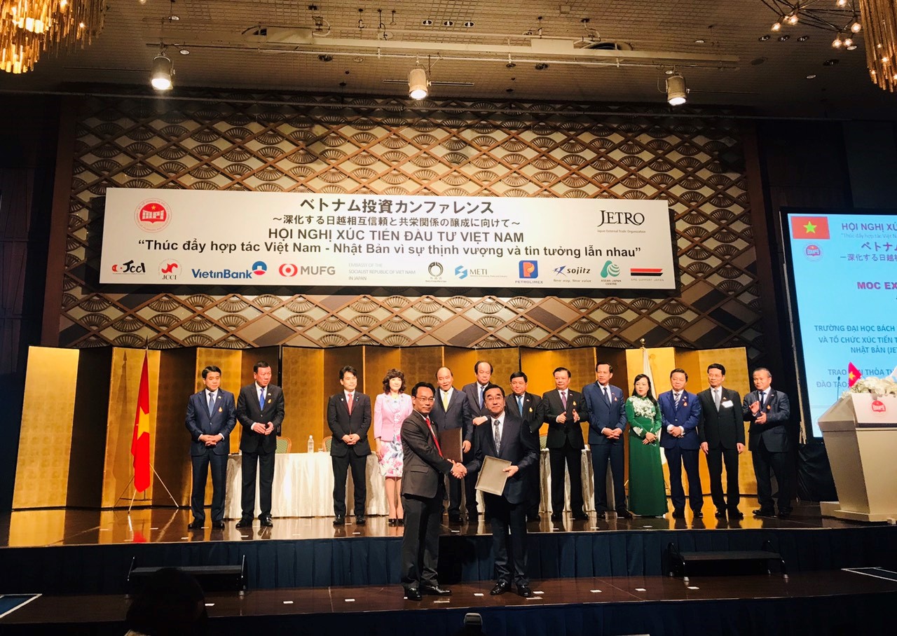 Tăng cường quan hệ hợp tác giữa Trường ĐH Bách khoa Hà Nội và Tổ chức Xúc tiến Thương mại Nhật Bản