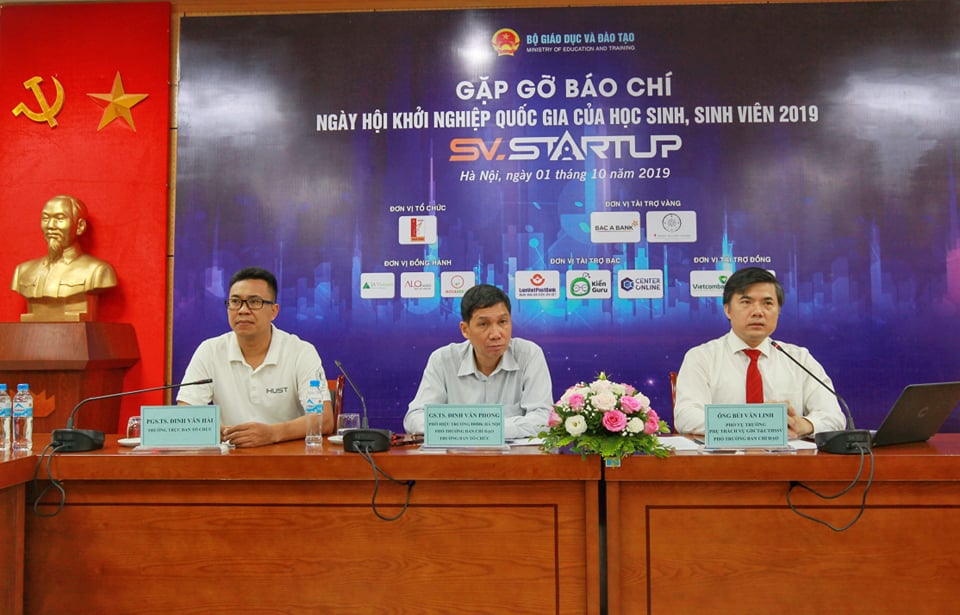Trường ĐH Bách khoa Hà Nội đăng cai tổ chức SV – STARTUP 2019