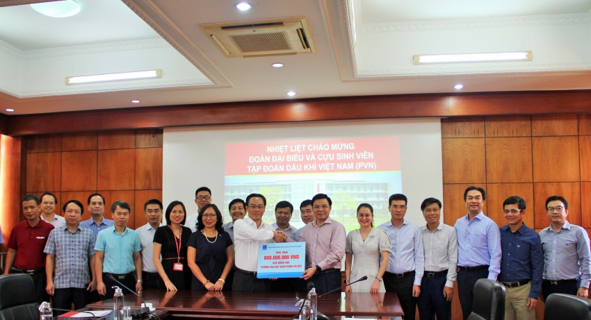Sáng kiến giúp Trường của cựu sinh viên Bách khoa năm xưa, Tổng GĐ Tập đoàn PVN hôm nay