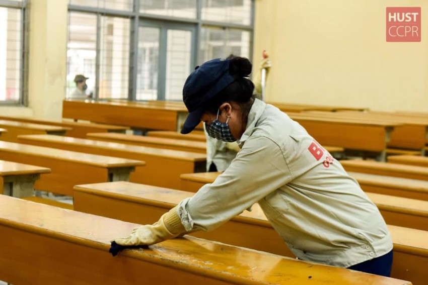 Trường ĐHBK Hà Nội sẵn sàng đón các sinh viên trở lại Trường