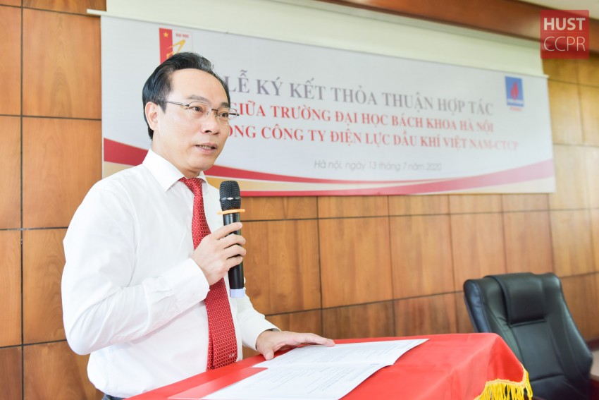 Lễ ký kết thoả thuận hợp tác với Tổng công ty Điện lực dầu khí Việt Nam