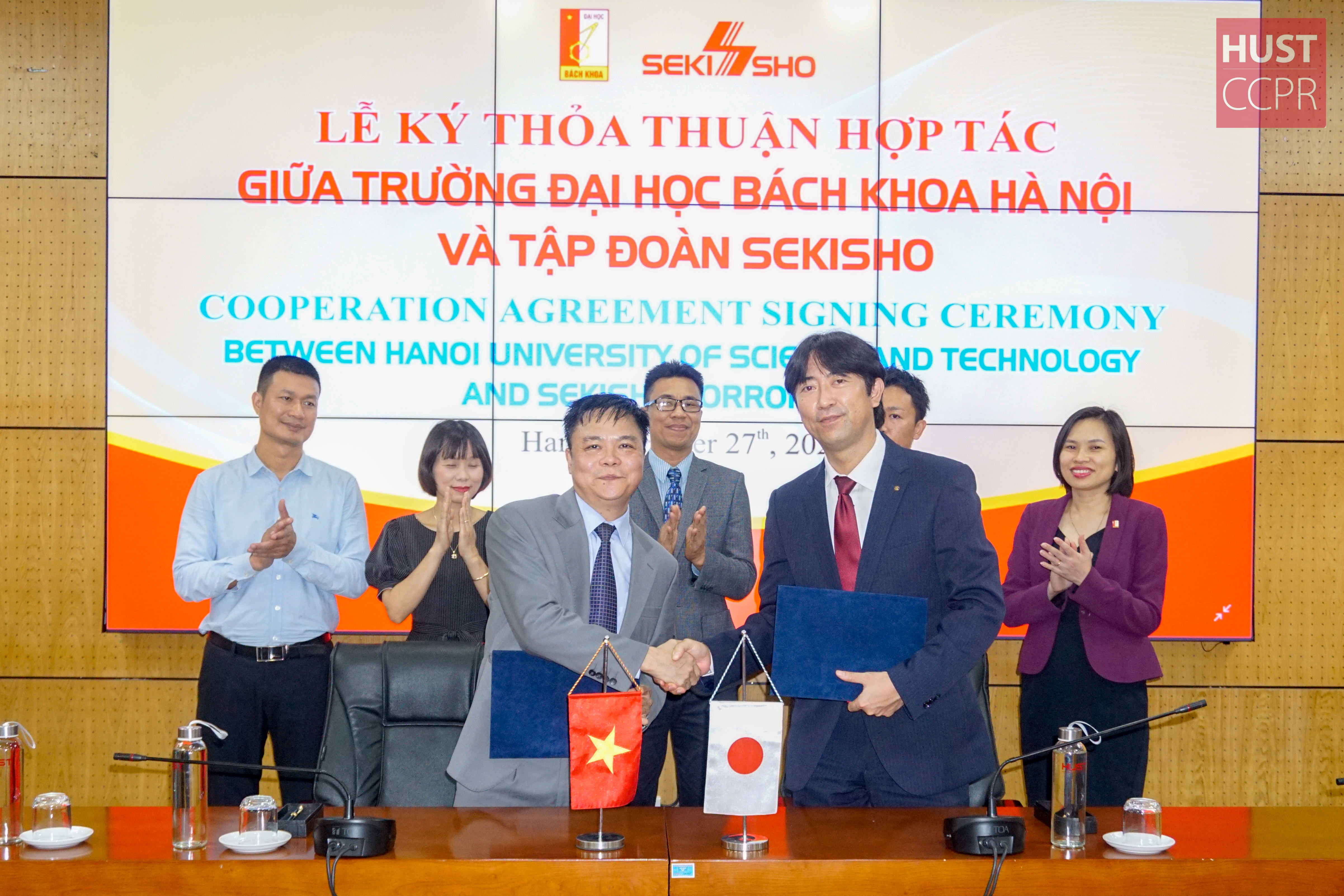 Bách khoa Hà Nội cùng Sekisho hợp tác phát triển hoạt động ngoại khoá