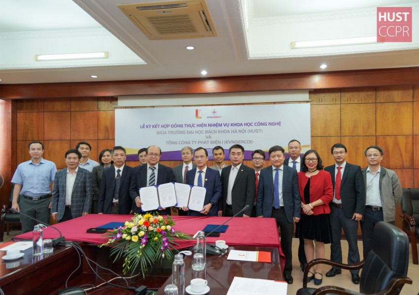 Bách khoa Hà Nội và EVN hợp tác đưa hai dự án nghiên cứu vào thực tiễn