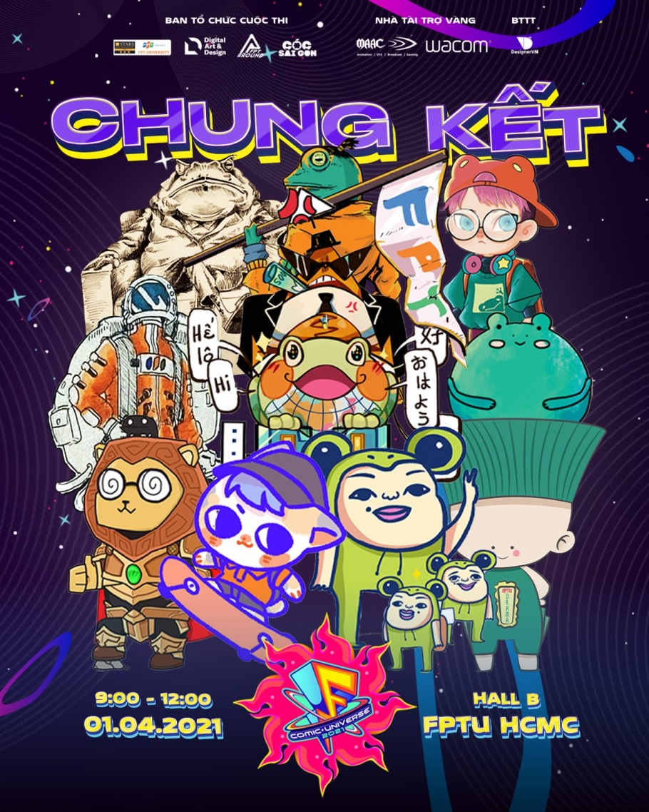 Sẵn sàng vòng chung kết cuộc thi truyện tranh F-Comic Universe 2021