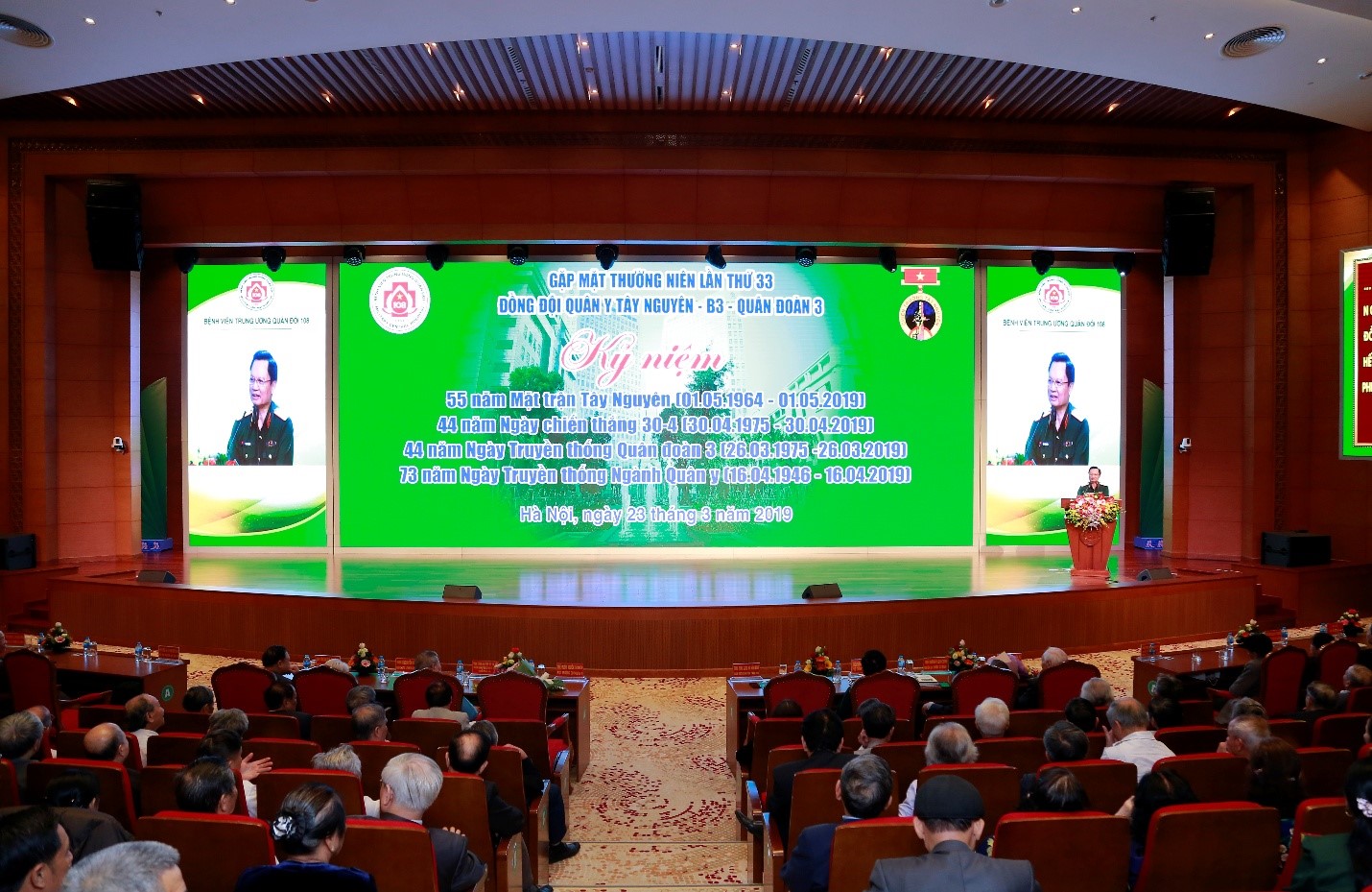 Gặp mặt đồng đội Quân y Tây Nguyên 2019 tại Bệnh viện TWQĐ 108