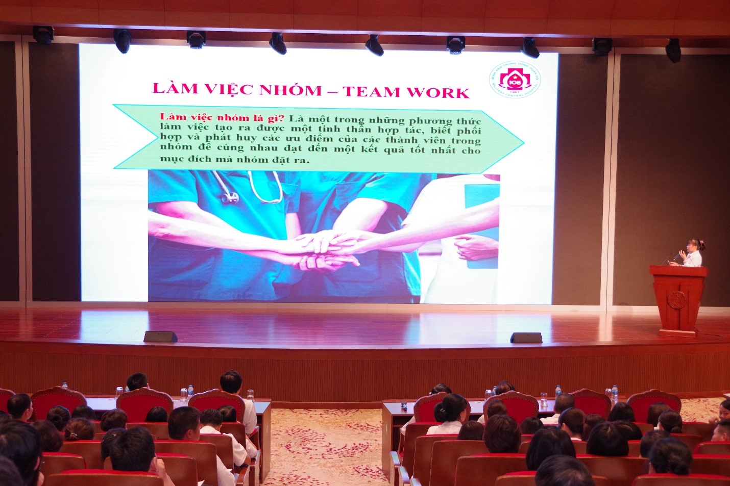 Xây dựng văn hóa làm việc nhóm tại Bệnh viện TWQĐ 108