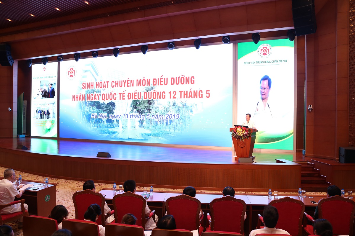 Bệnh viện TWQĐ 108 kỷ niệm ngày Quốc tế Điều dưỡng 12 tháng 5