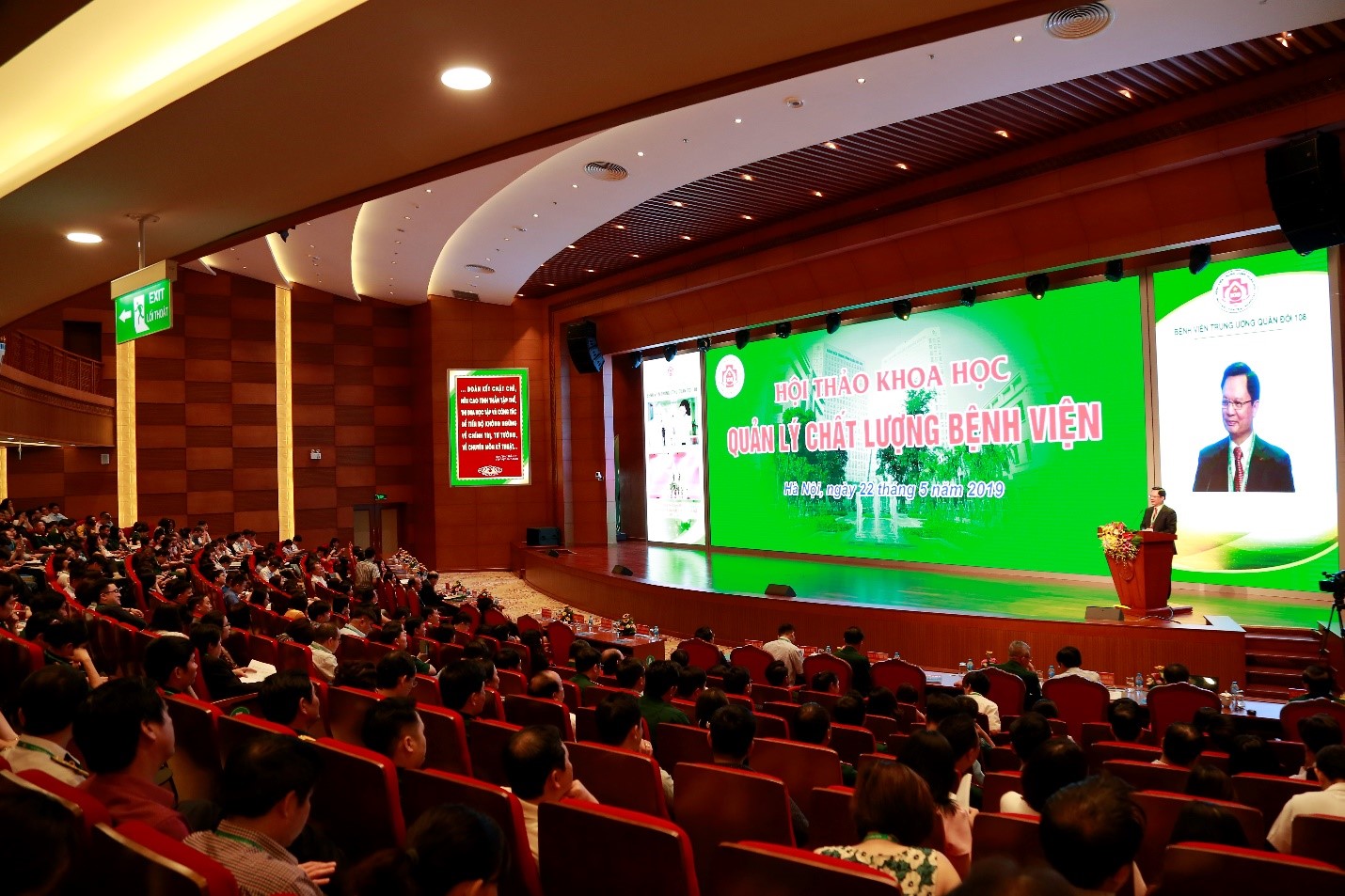 Hội thảo khoa học Quản lý chất lượng tại Bệnh viện TWQĐ 108