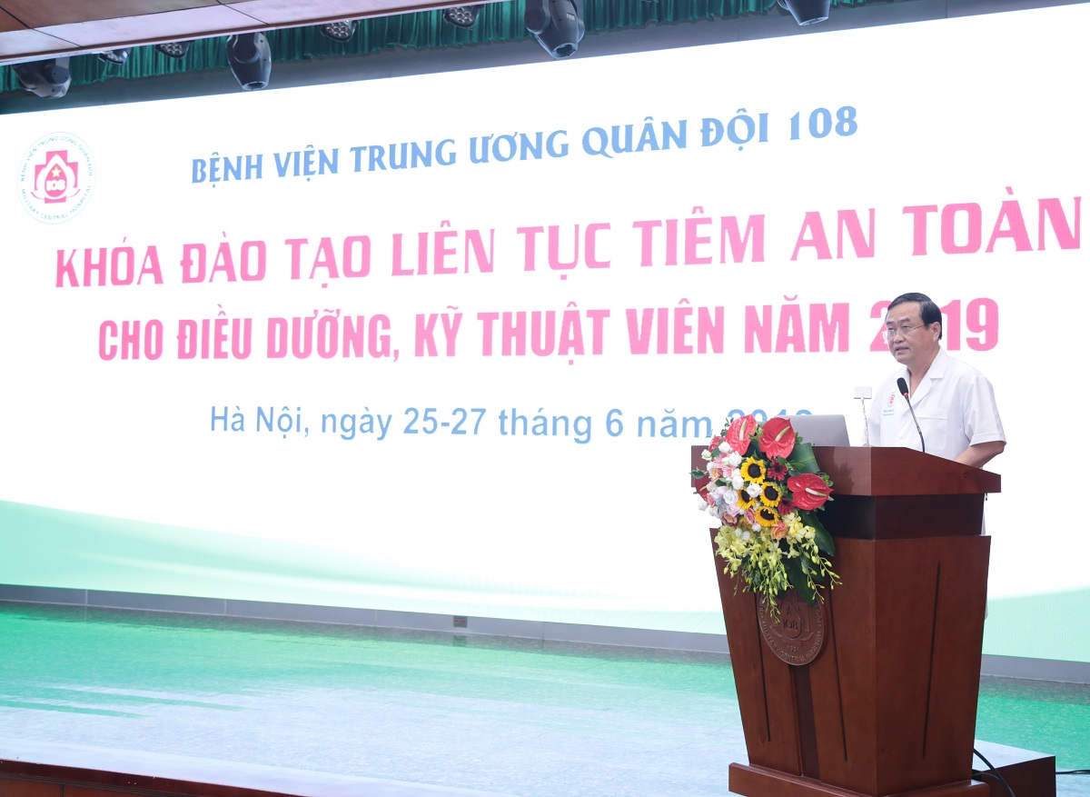 Đào tạo liên tục tiêm an toàn cho điều dưỡng, kỹ thuật viên