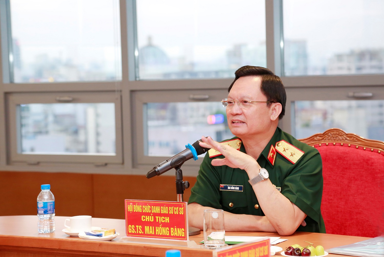 Họp hội đồng Giáo sư cơ sở Viện NCKH Y Dược lâm sàng 108 năm 2019 lần thứ 2