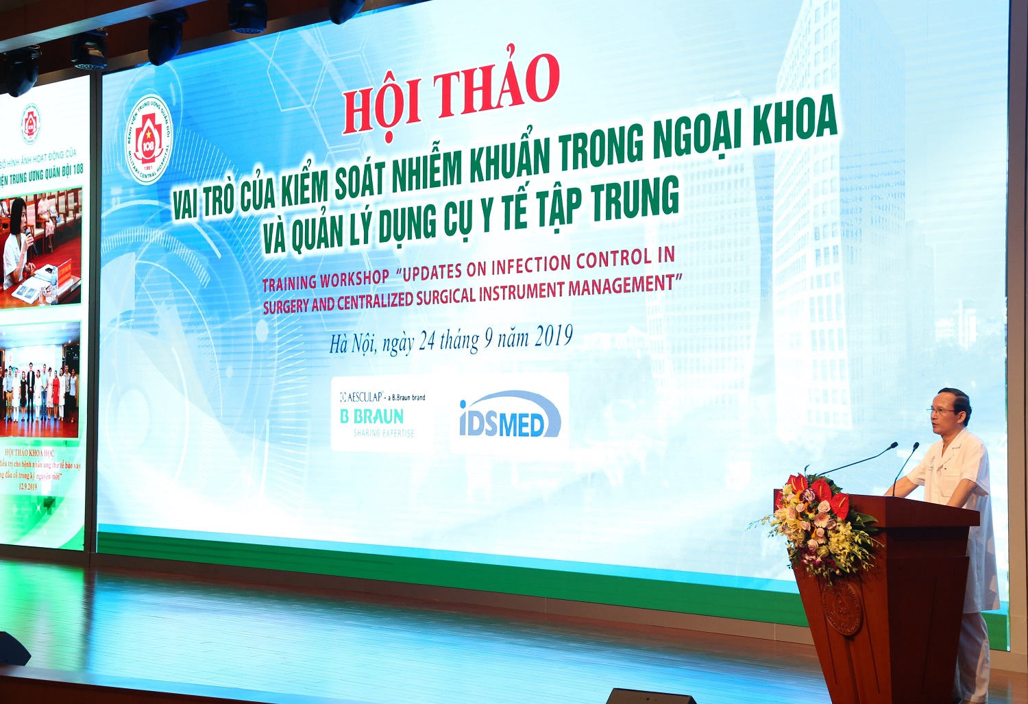 Hội thảo Vai trò của kiểm soát nhiễm khuẩn trong ngoại khoa và quản lý dụng cụ y tế tập trung