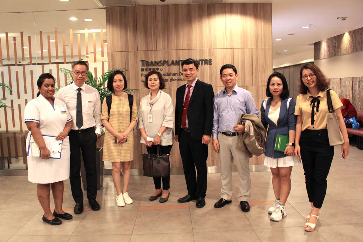 Chuyến thăm quan học tập tại hệ thống Bệnh viện SingHealth