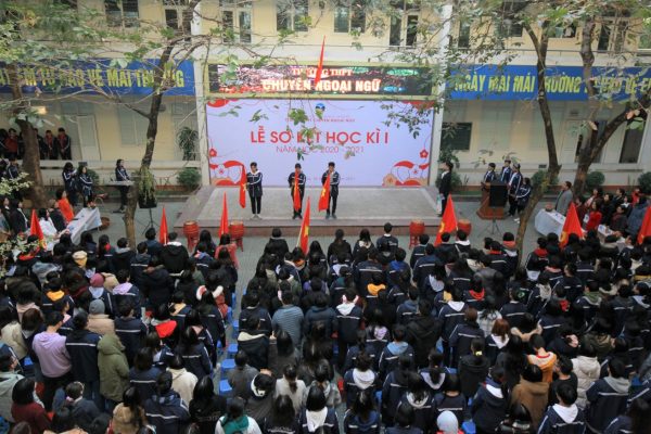 Trường THPT Chuyên Ngoại ngữ  Sơ kết Học kỳ 1 năm học 2020 – 2021