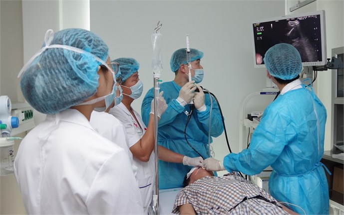 Chẩn đoán các bệnh lý hô hấp bằng nội soi phế quản siêu âm